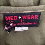 Med Wear Scrubs Women Top M Green Medical Uniform‎ Nurse Workwear Dental Fitted Purple Photo 1