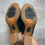 Born Shoes BORN Suede Leather Chunky Heel Sandals Size 9 Photo 8