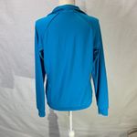 Nike Blue Quarter Zip Fitted Pullover Size Large Photo 3
