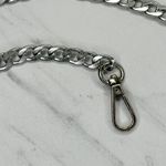 Silver Tone Flat Chain Link Purse Handbag Bag Replacement Strap Photo 12