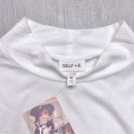 Self Esteem White Long Sleeve Bodysuit XL Photo 1