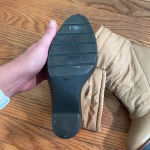 Kate Spade  New York Ginnie Booties Block Heel Camel Size‎ 7.5 Photo 5