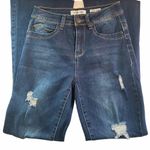 Ymi High Rise Boot Cut Raw Hem Jeans Size 26 Photo 1