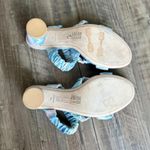 Deltan Cotton Candy Colored Heeled Sandals for Women Size 10 Blue Photo 0