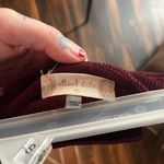 Altar'd State Maroon Corduroy Skirt Photo 3