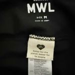 Madewell MWL BY | Women's Flex Fitness Skirt Skort Shorts Solid Black | Medium Photo 6