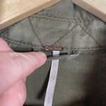 Free People Not Your Brother’s Surplus Cargo Jacket in Olive Green Size S Photo 9