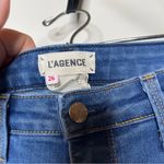 L'Agence  Coco Mid-Rise Slim Straight Leg Jean Mid Wash sz 26 Photo 2