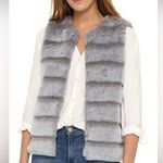 Joie Andrina faux fur vest with pockets, size Medium Photo 0
