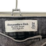 Abercrombie & Fitch NWT Ultra High Rise The Ankle Straight Jean Women’s 34 Short Photo 6