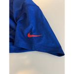 NFL Nike Drifit NY Giants Logo VNeck TShirt Blue Size Large Photo 4