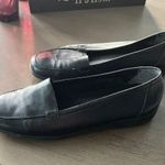 Black Slip On Loafers Size 7 1/2 Shoe Photo 1