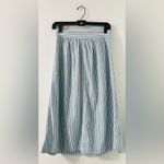 Madewell Tie Palisade Button-Front Midi Skirt Photo 4