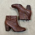 Cole Haan Nike Air Heeled Brown Ankle Vintage Cassidy Booties Women Size 9.5B Photo 2
