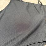 Nasty Gal  Black Ribbed Halter Bodysuit Photo 3