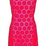 Lilly Pulitzer Lilly‎ Pulitzer 51982 Pearl Fiesta Pink Pinwheel Organza Dress sz 4 NWOT $348 Photo 0