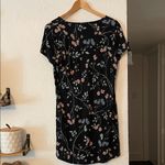 Soma Navy Floral Short Sleeve Sleepshirt Blue Photo 3