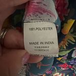 Eshakti  floral button front tunic women’s size Large-14 Photo 9