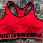 Under Armour Womens  Padded Compression Sports Bra Size M Hot Pink Photo 4