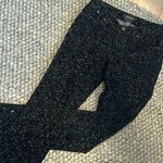 Etcetera  Black Velvet Dress Pants W Imprinted‎ Design Photo 0