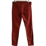 Vince  Women’s Rust Orange Skinny Jeans Sz 0 Low Rise Ankle Length Photo 3