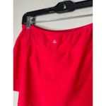 prAna  Womens Sakti Swim Skirt Bottom Size M Cherry Pop Red Summer Beach UPF 50 Photo 2