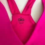 Alo Yoga  Real Bra Tank Hot Pink Size Small Photo 5