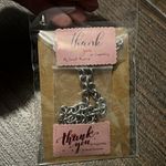 Playboy  Bunny Pink/White Rhinestone 925 Necklace Photo 3