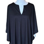 Natori N  Poncho Top Black Oasis New With Tags Womens Size XL Photo 0