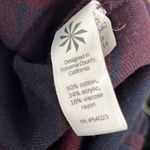 Athleta - Plaid Button-Down Marron/Navy Long Sleeve - XS Photo 5