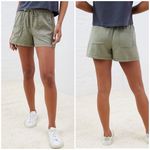 UpWest Mid Rise All Around Flowy Utility Shorts Size S Green Photo 1