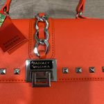 Badgley Mischka NWT  Coral Crossbody Tote With Big Chain Purse Photo 1