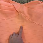 Bebe Vintage  bandage strapless dress with built in bra Photo 3