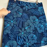 RipSkirt Hawaii Wrap Skirt Length 2 Maui Moonlight Small‎ Floral Beach Cover Up Blue Photo 7