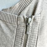 Victoria's Secret Light Brown Tan Full Zip Asymmetrical Sweater Jacket Small Photo 6
