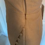 Urban Outfitters Most Stunning Light Tan  Deep V Neck Dress Photo 7