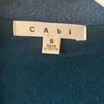 CAbi  Dark Teal Merino Wool Blend Pea Coat Photo 3