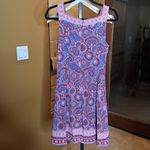 Stitch Fix Magnolia Grace Pink Dress Square Neckline Floral  Brand Size Small Photo 8
