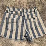 Striped Jean Shorts Multi Photo 1