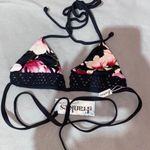 frankie's bikinis Frankies Brie Top- Black Lotus Photo 0