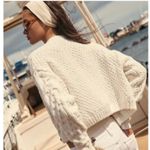 Free People  Bonfire Cardigan cream size medium Photo 3