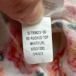 Old Navy NWT Floral V-neck Ruched 3/4 Sleeve Small Photo 9