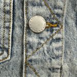 Maje  E18BENEDICTE Denim Vest Blue Sleeveless Jean Jacket NWT – Size 38 Photo 3