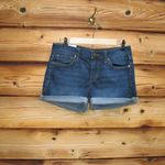 joe's jeans  Raw Edge Rolled Cuffed Jean Shorts Photo 1