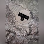 Tadashi Shoji NEW  Isadora Embroidered Crepe Ivory White Gown Sz 2 Photo 6