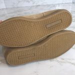 Maiden lane leather suede beige side zip up wedge ankle boots size 8.5 ladies Photo 9