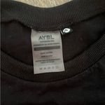 AYBL  black training crop top size small Photo 2