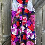 Trina Turk Like New Cosme Greenhouse Floral Stretch Racerback Dress Size 8 Photo 7