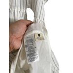 Madewell Plus Linen-Blend V-Neck Dolman-Sleeve Mini Dress in Stripe Womans 3X Photo 8