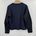 Athleta Top Size Small Harlow Hybrid Navy Black Athleisure Casual Work Office Photo 3